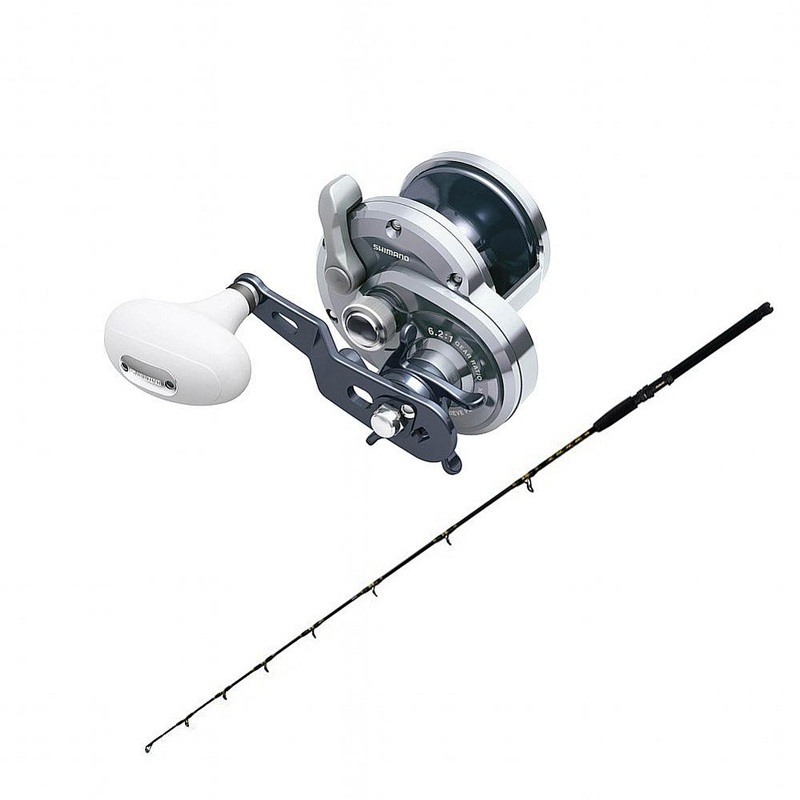 Shimano TRINIDAD 16NA (NARROW) REEL with VJ 200G 6’0″ SIC CHAOS Gold Combo