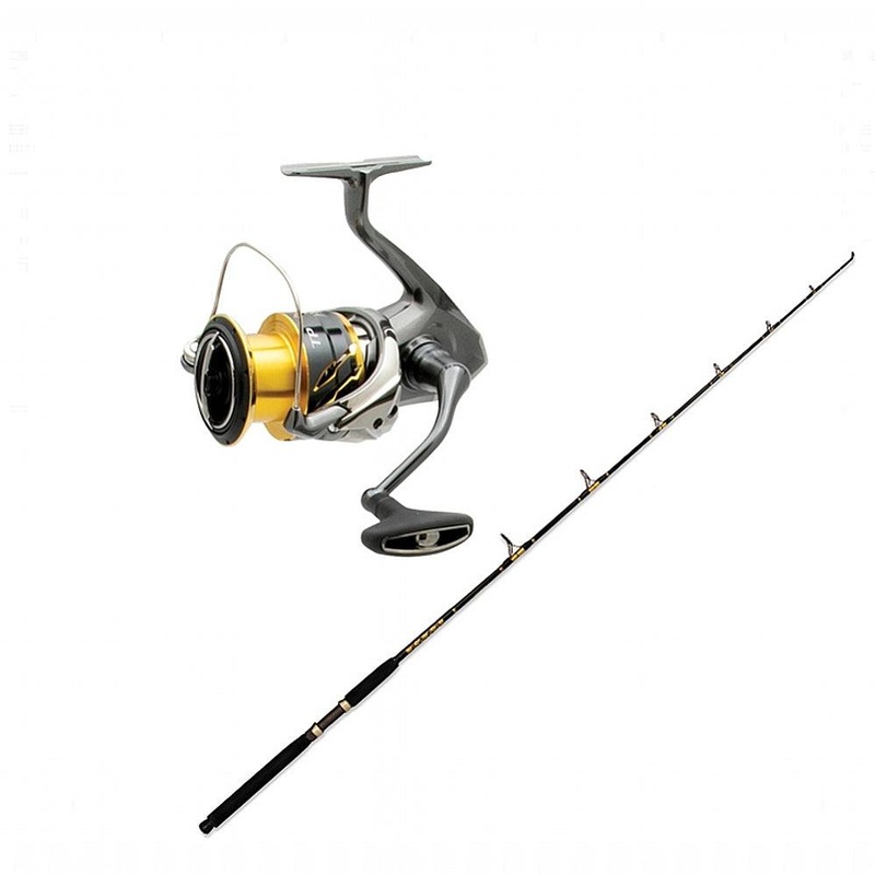Shimano TWIN POWER C3000XGFD with SPC 10-25 7′ CHAOS Gold Combo