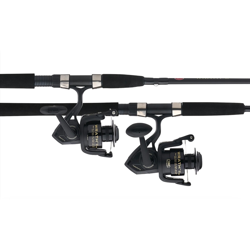 Penn Wrath II 3000 with 7′ ML 2-Piece Rod Combo
