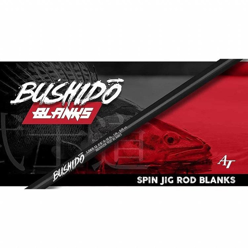 American Tackle Bushido 7’2″ Spin Jig (8-15#) Medium Rod Blank