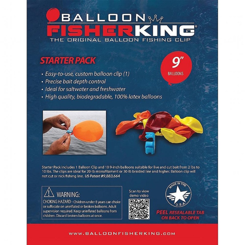 Balloon Fisher King Starter Pack 9″