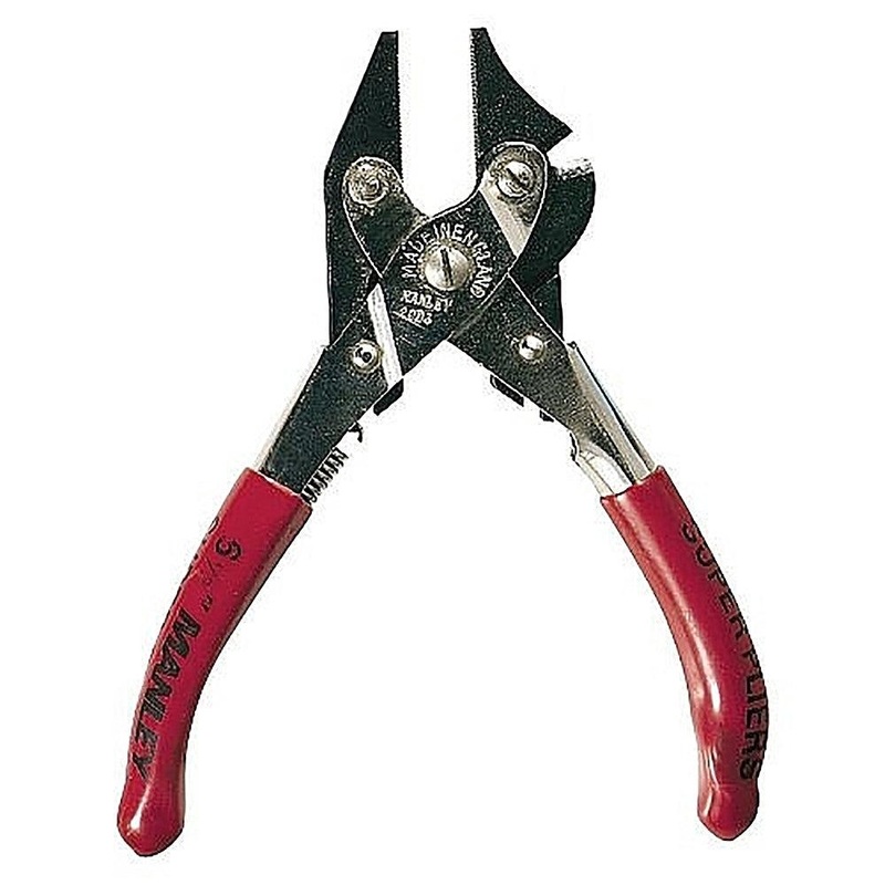 Manley 2034 6-1/2″ Teflon Super Pliers with grips and case kit