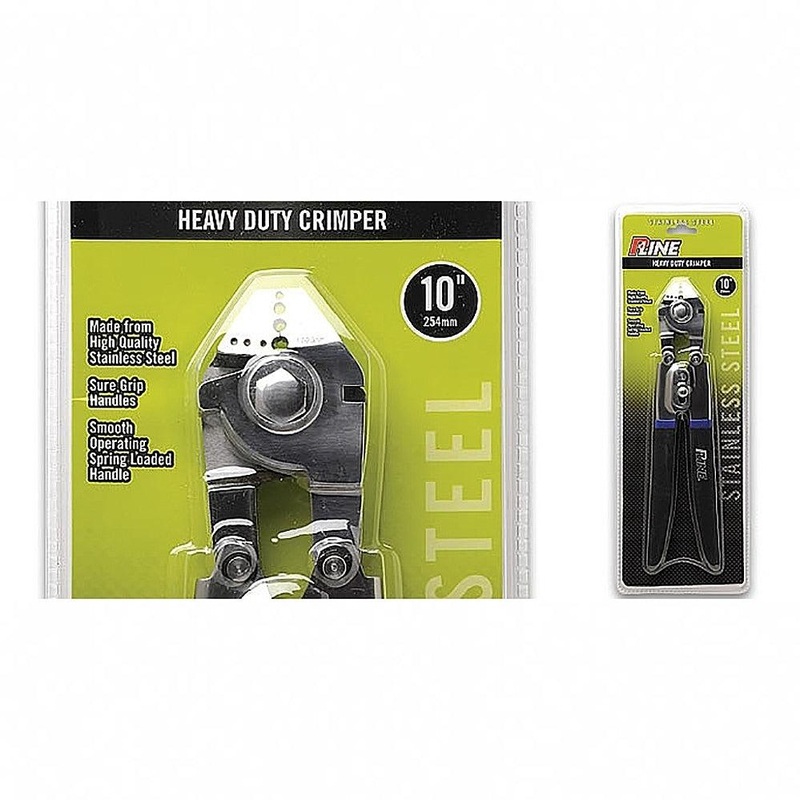 P-Line 10″ Stainless Steel Hand Crimper