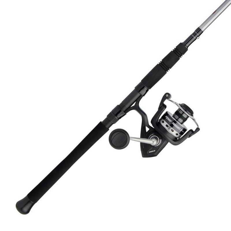 Penn Pursuit IV 8000 with 10′ H 2PC Rod Combo