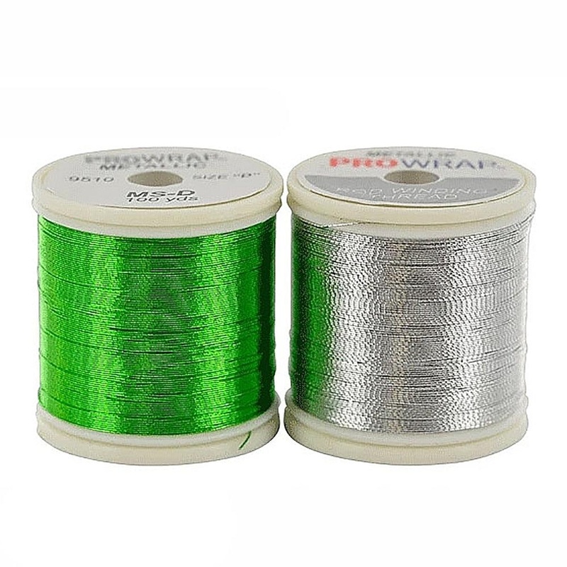 American Tackle ProWrap Size A Metallic Thread – 3000yds