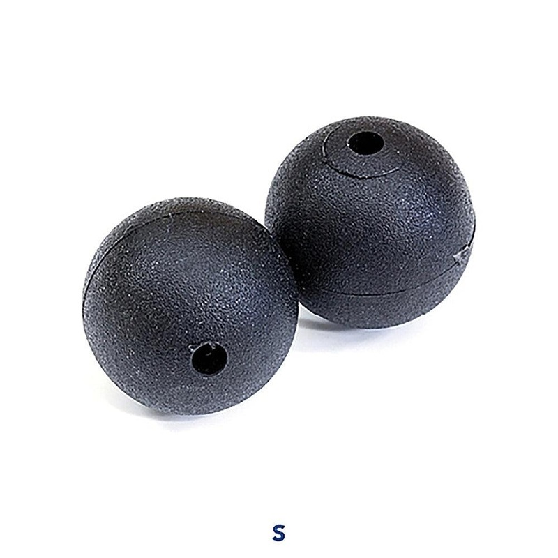 Tigress Pair of 1-1/4″ Black Plastic Outrigger Stops