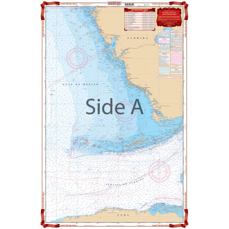 Waterproof Charts 35 South Florida Maxi Standard Navigation
