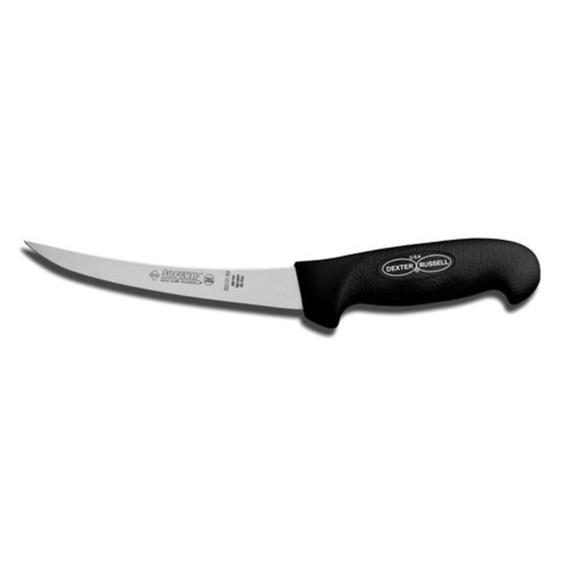 Dexter 6″ SoftGrip flexible curved boning knife