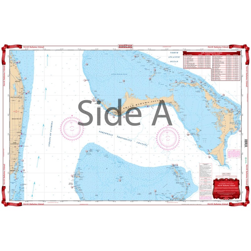 Waterproof Charts 38 North Bahama Islands Standard Navigation
