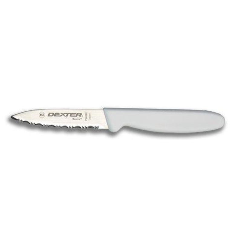 Dexter Basics 3 1/8″ Scalloped Tapered Paring Knife
