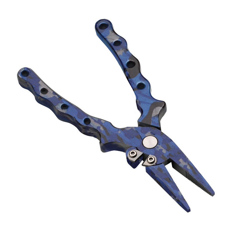 P-Line 6.5″ Aluminum Pliers Side Cutter Aqua Camo