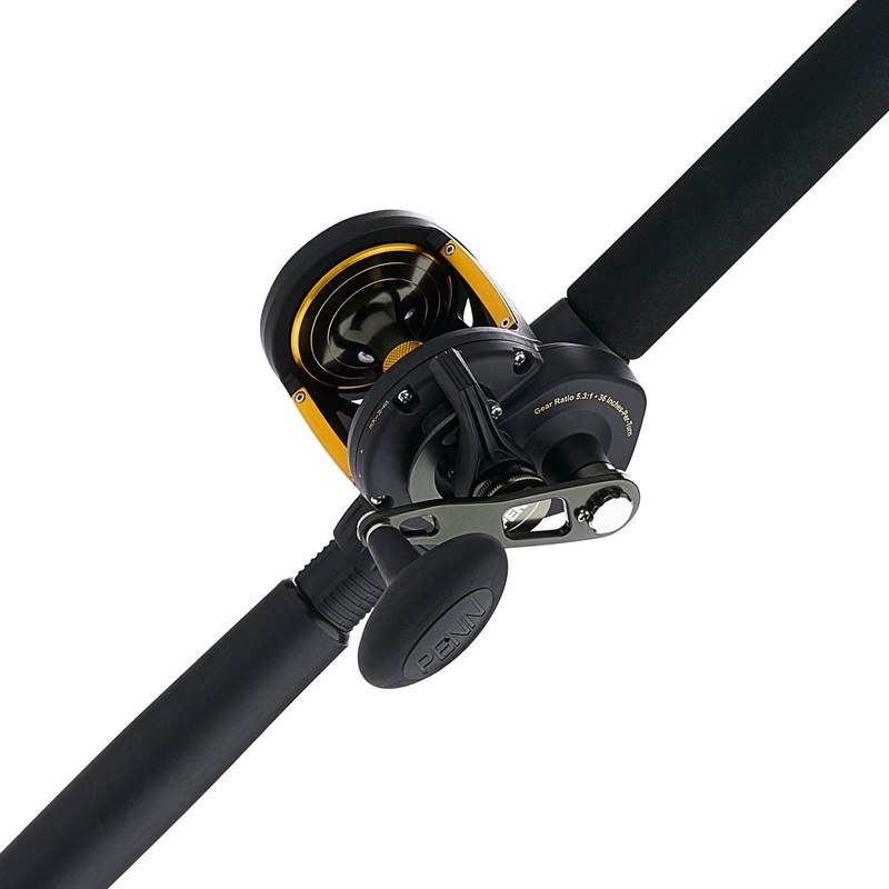 Penn Squall II 30 Lever Drag with 7FT Light Rod Combo