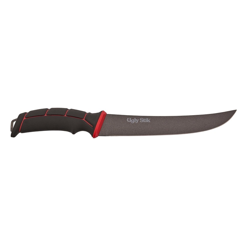 Ugly Stik Ugly Tools 9″ Stiff Knife – Black/Red