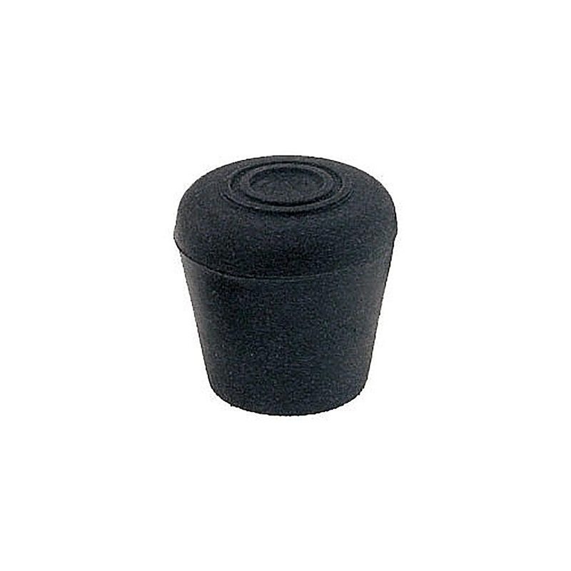 American Tackle Rubber Crutch Butt Cap – Black