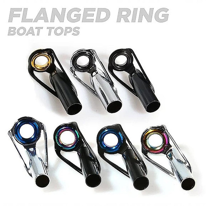American Tackle X-Heavy Flanged Ring Boat Tops – Black