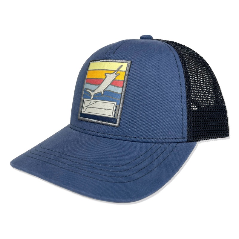 KSCOTT Cabo Sunrise Hat – Steel Blue