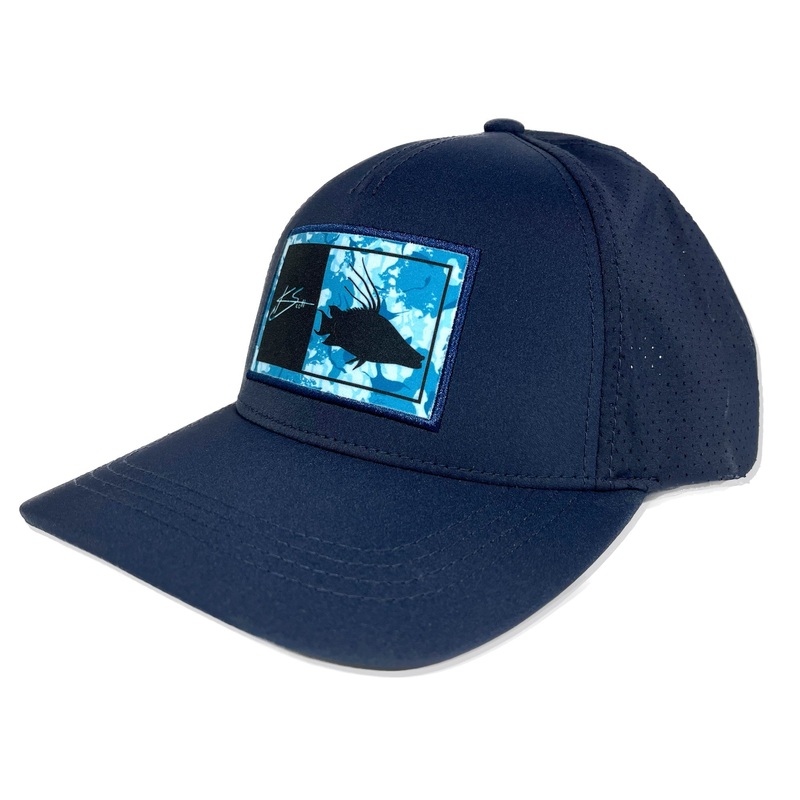 KSCOTT Hogfish Camo Hat – Navy