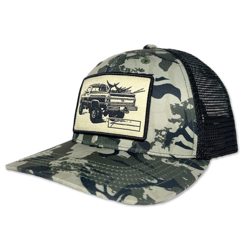 KSCOTT Merica Patch Hat – Fish Back Camo