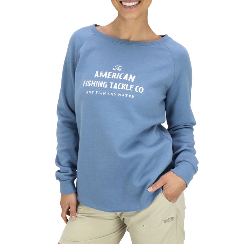 AFTCO Women’s Whiskey Crewneck Fleece