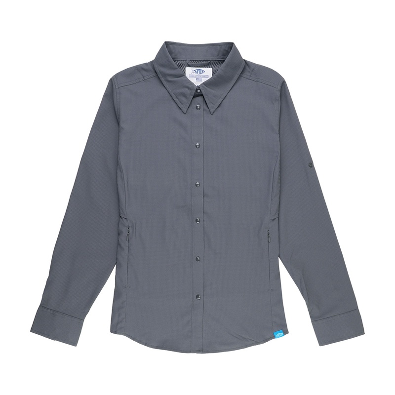 AFTCO Women’s Wrangle Long Sleeve Vented Fishing Shirt