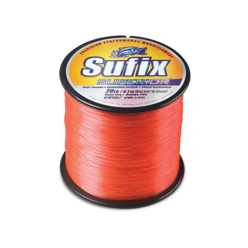 SUFIX Superior Monofilament 1LB Spool