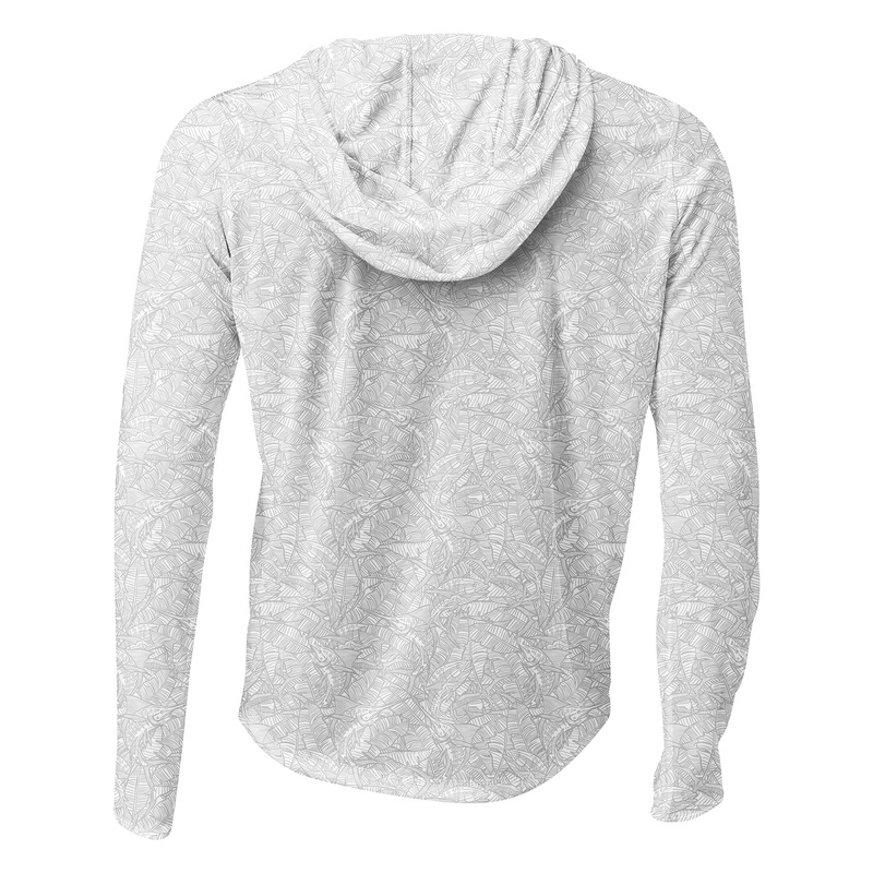 SCALES Men’s Banaza Hooded Long Sleeve Performance Shirt