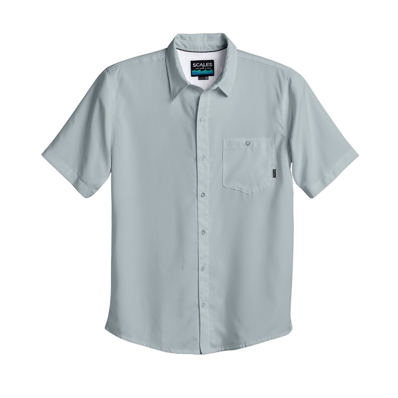 SCALES Offshore Core Short Sleeve Button Down Shirt