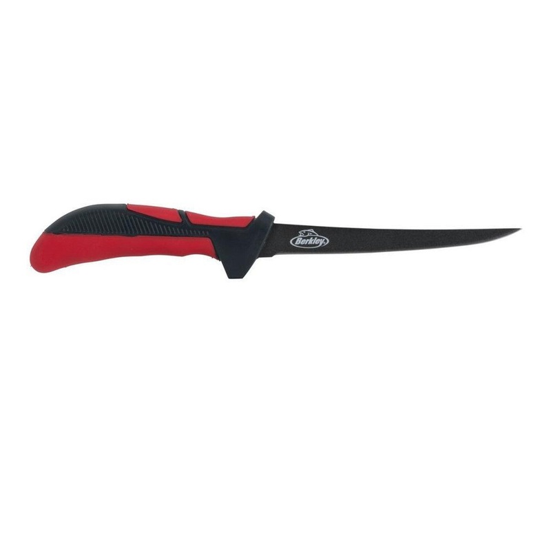 Berkley 4″ XCD Fillet Knife Red/Gray/Black