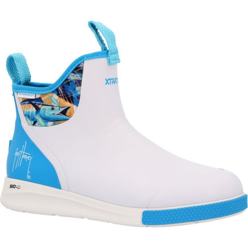 XTRATUF Men’s 6″ Ankle Deck Boot Sport Guy Harvey