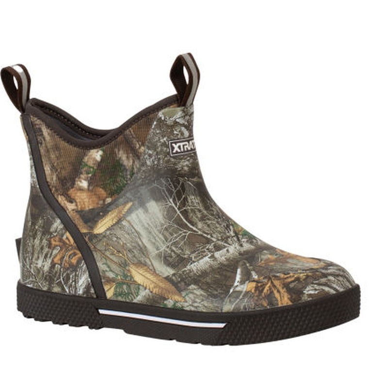 XTRATUF Men’s Realtree Edge Wheelhouse 6″ Ankle Deck Boot