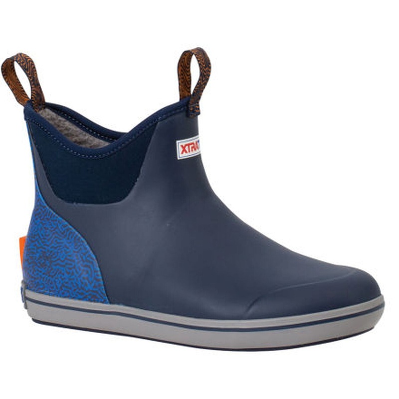 XTRATUF Men’s Trolling Pack Fleece Lined Ankle Deck Boot