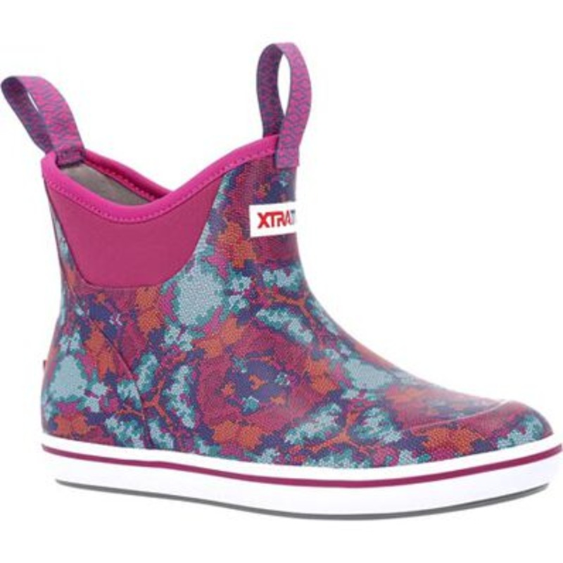 XTRATUF Women’s Kaleidoscope Scales 6″ Ankle Deck Boot