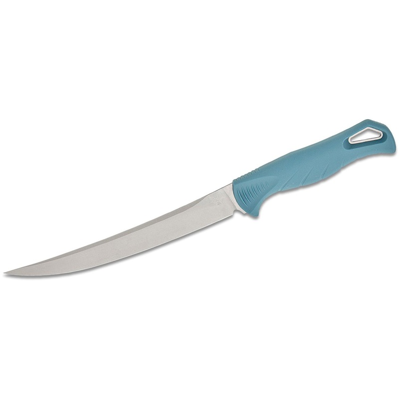 Benchmade Water Fishcrafter Fixed Blade 7″ Knife – Depth Blue Santoprene Handle