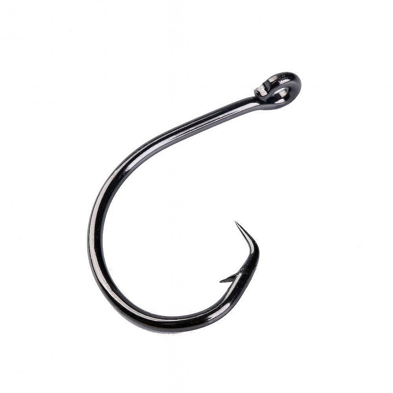 Mustad Demon Perfect Circle BN Hook, In Line, 2X Strong, 1XLong – 39931NP-BN