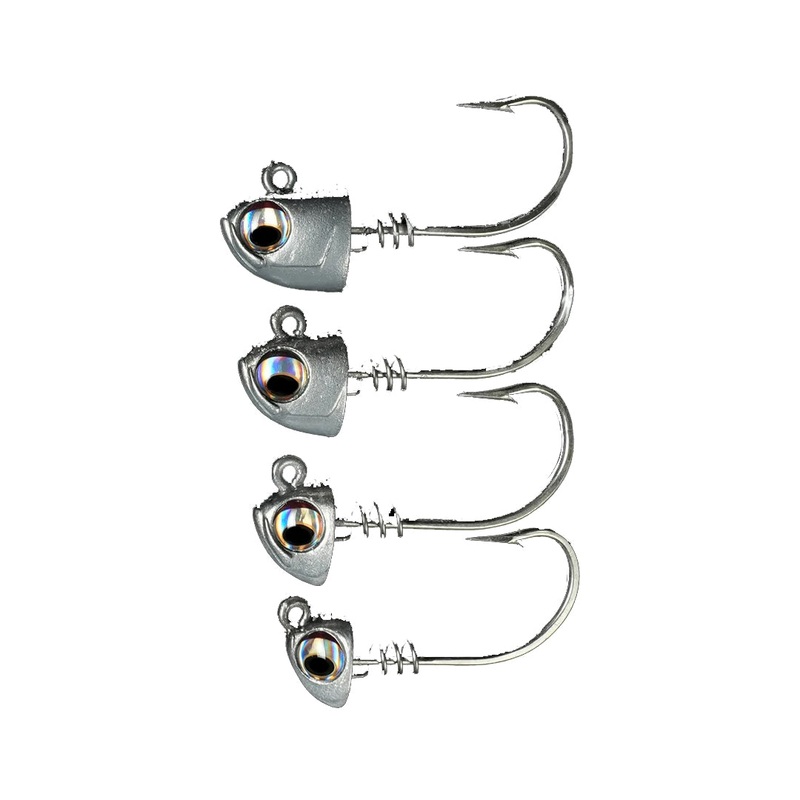 NLBN 5″ Lead Jig Heads – Krome Ave