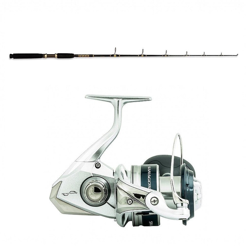 Shimano SARAGOSA SW A 18000HG with SP 8-15 7’0″ CHAOS Gold Combo