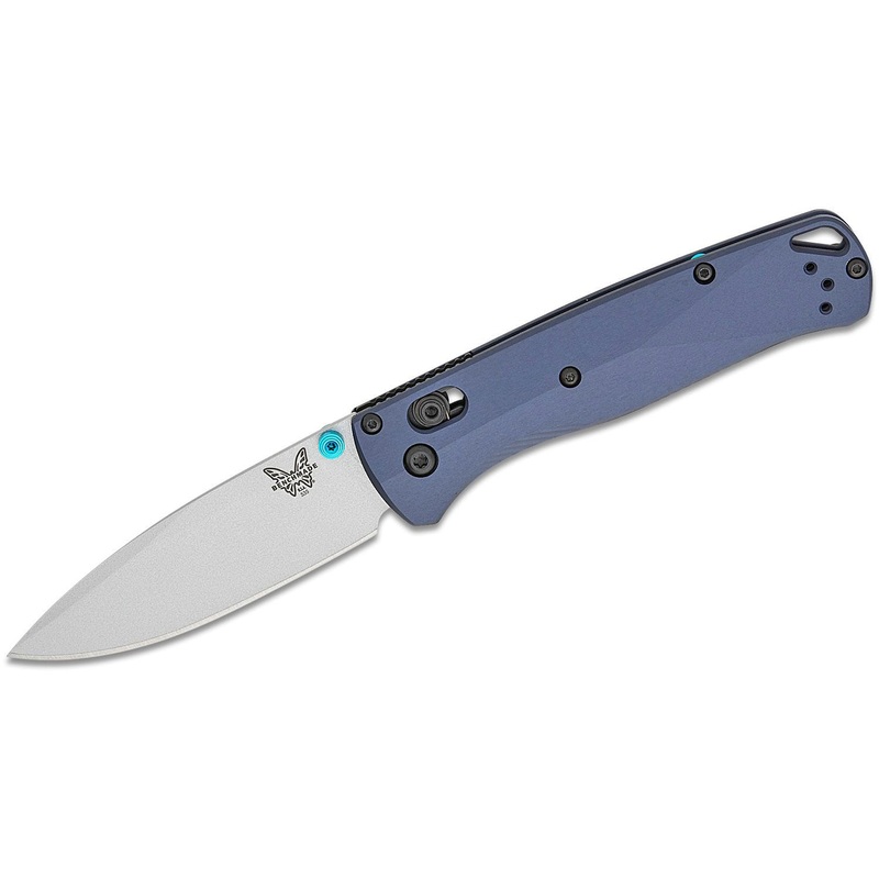 Benchmade 535SL-13 Seasonal Bugout AXIS 3.24″ Folding Knife – Crater Blue Aluminum Handles