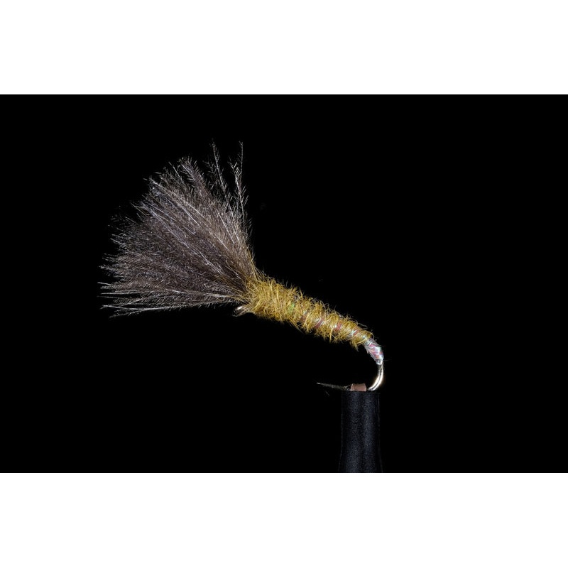 CDC Shuttle Cock Olive Fishing Fly