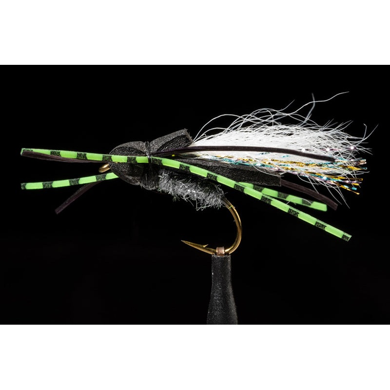 Flat Back Cicada Black Fishing Fly