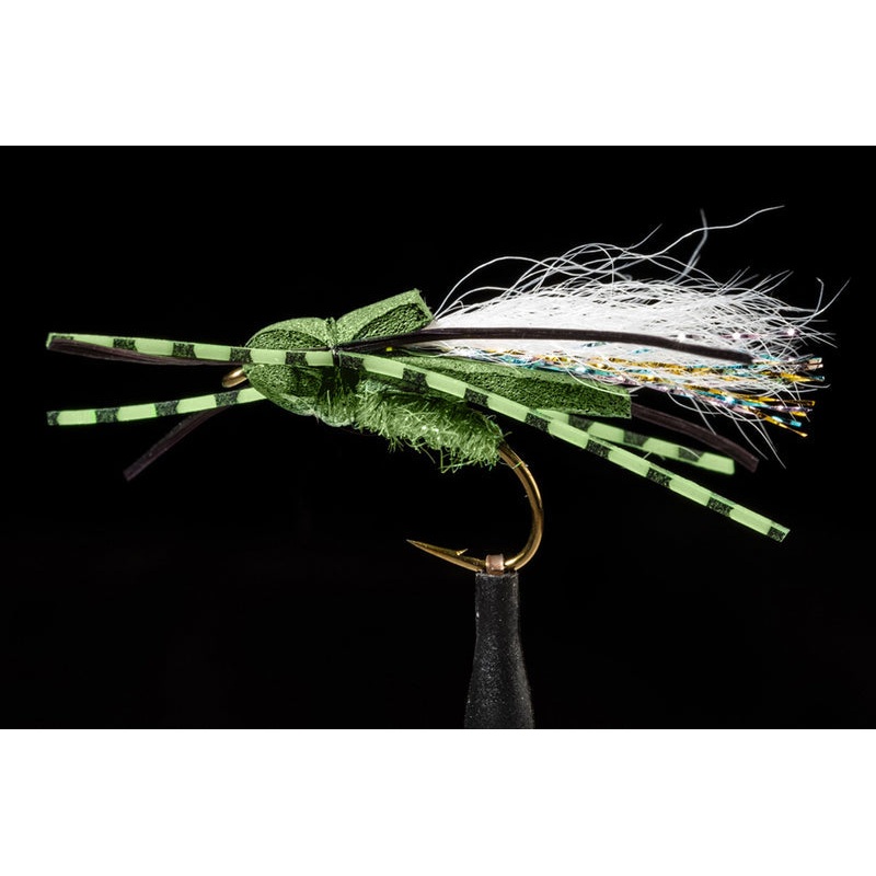 Flat Back Cicada Olive Fishing Fly