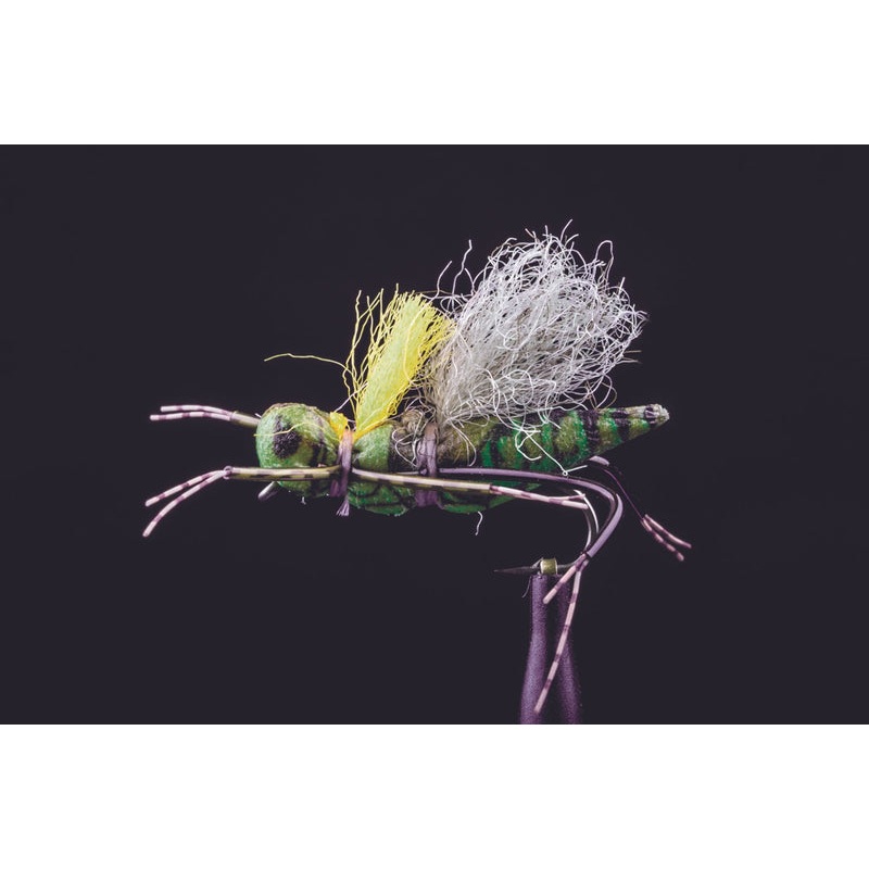 KK’s Henneberry Hopper Green Fishing Fly