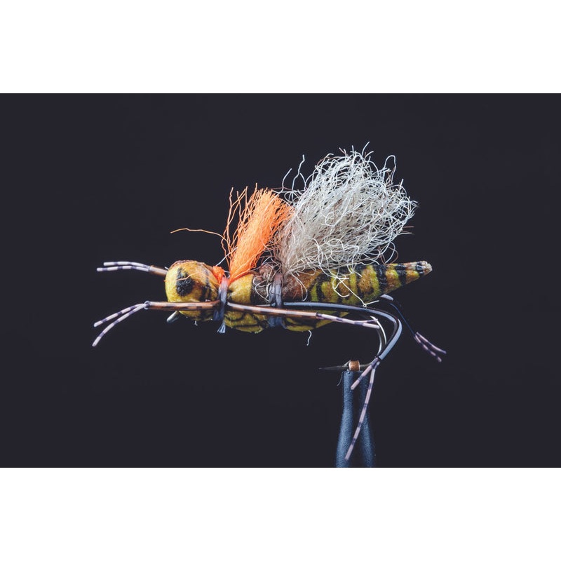 KK’s Henneberry Hopper Yellow Fishing Fly