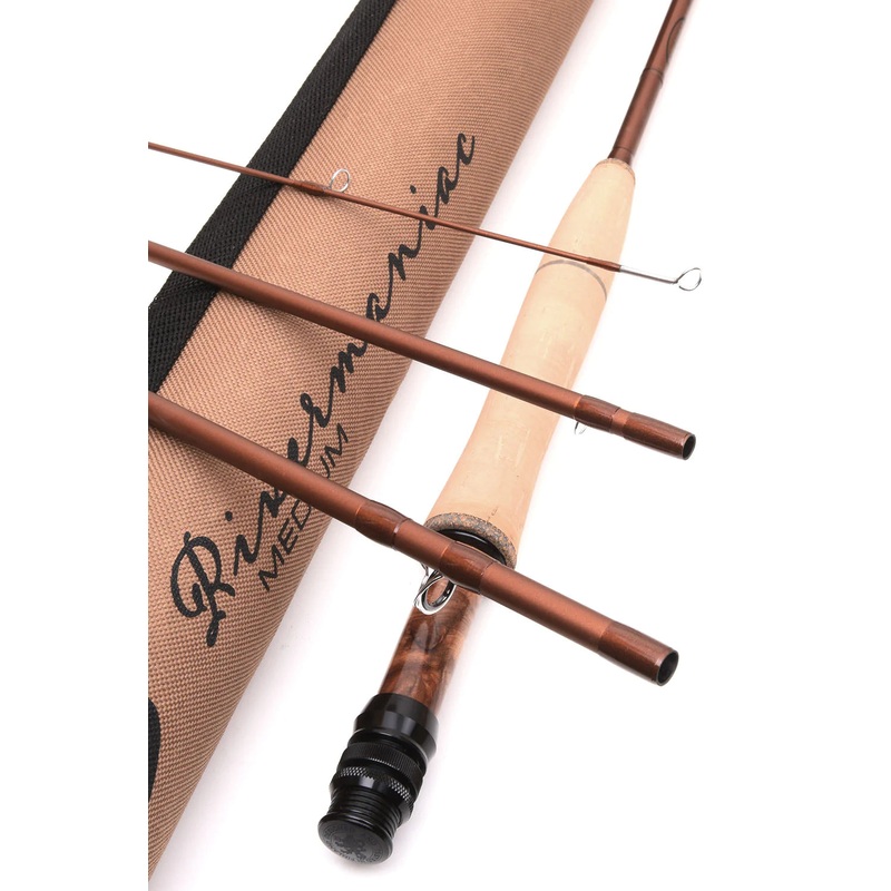 Vision Fly rod River Maniac Fast Action 9ft 6wt 4pce