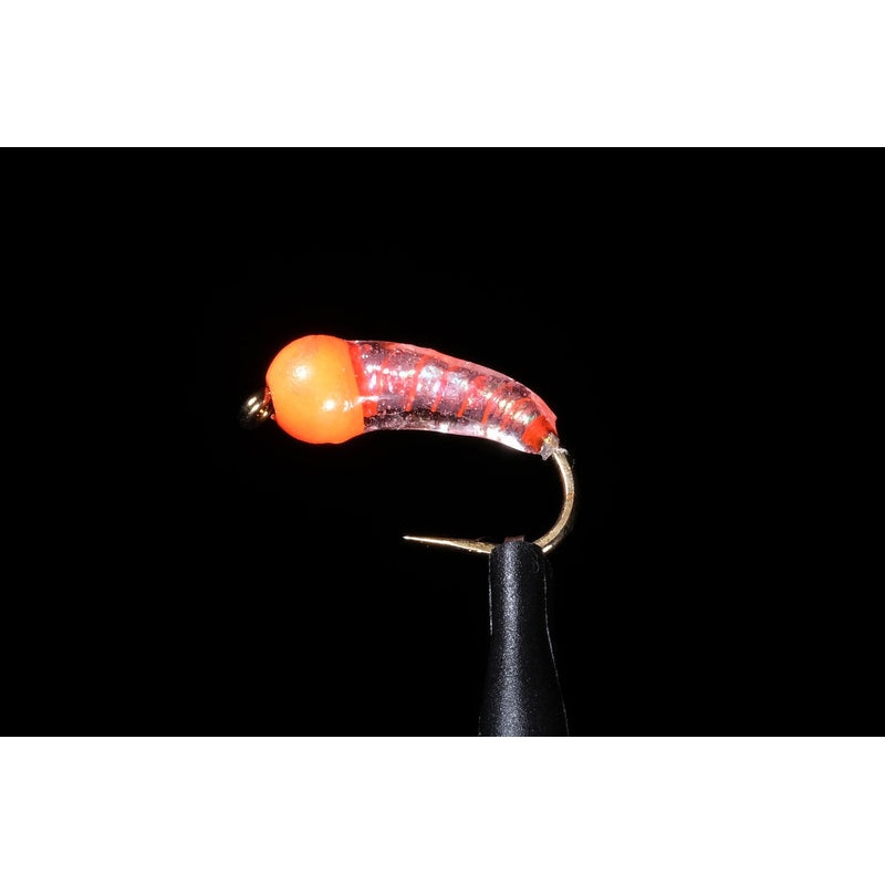 Bomb Squad Orange Flash Fishing Fly