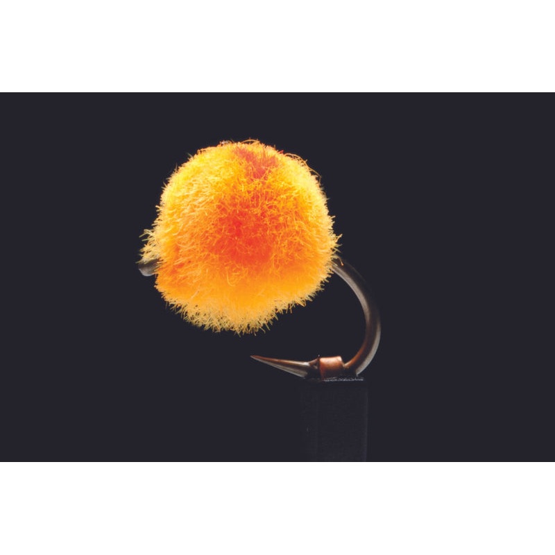 Glo Bug Orange/Brite Red Fishing Fly