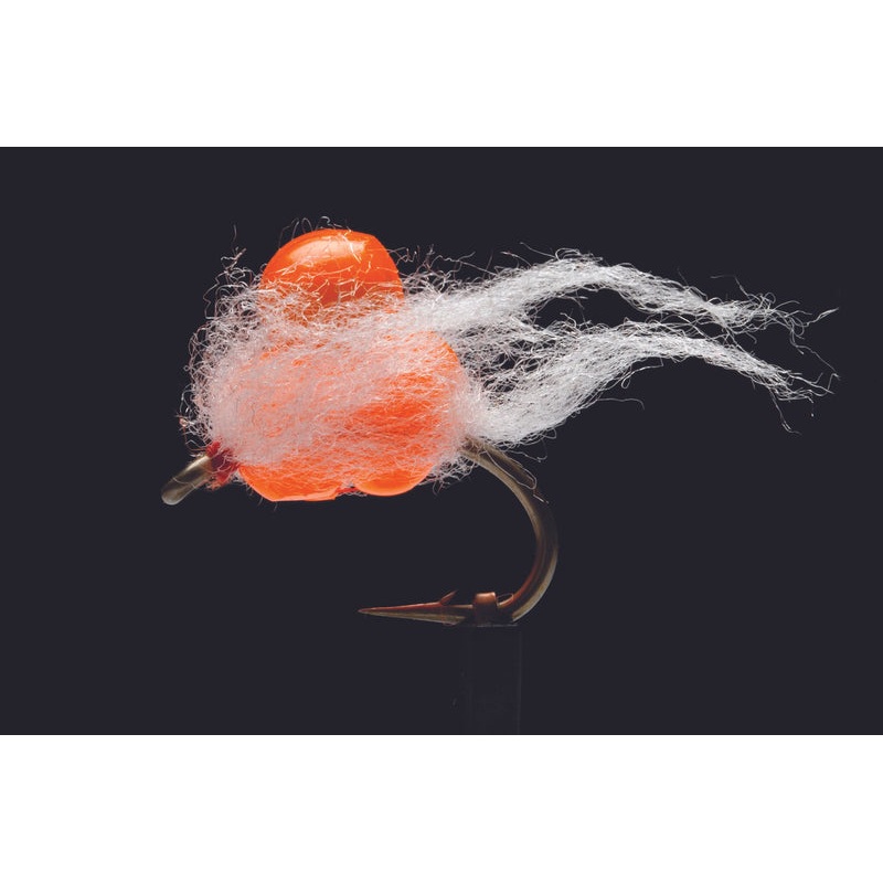 Otter’s Soft Egg Cluster Tangerine Fishing Fly