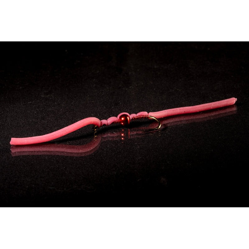Squirmy Worm Red Fishing Fly