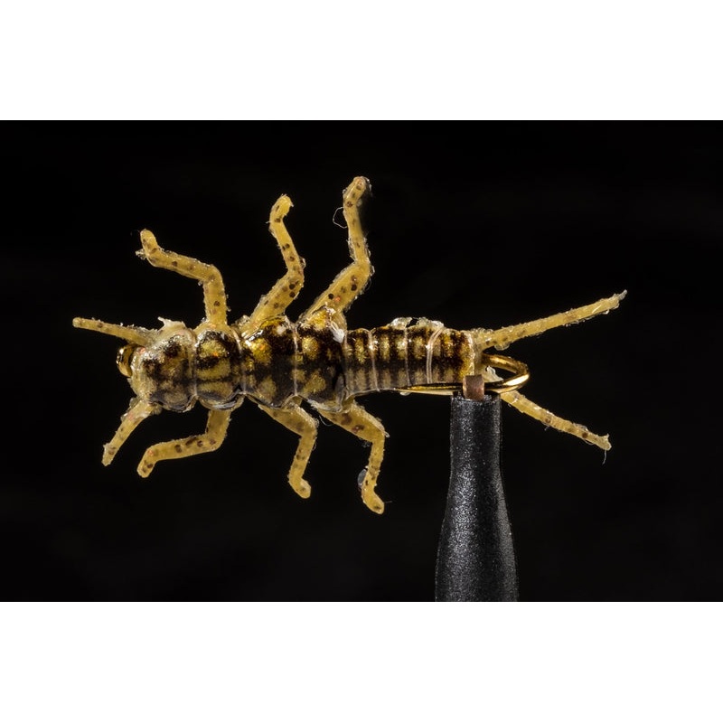 True Stonefly Jig Olive Fishing Fly