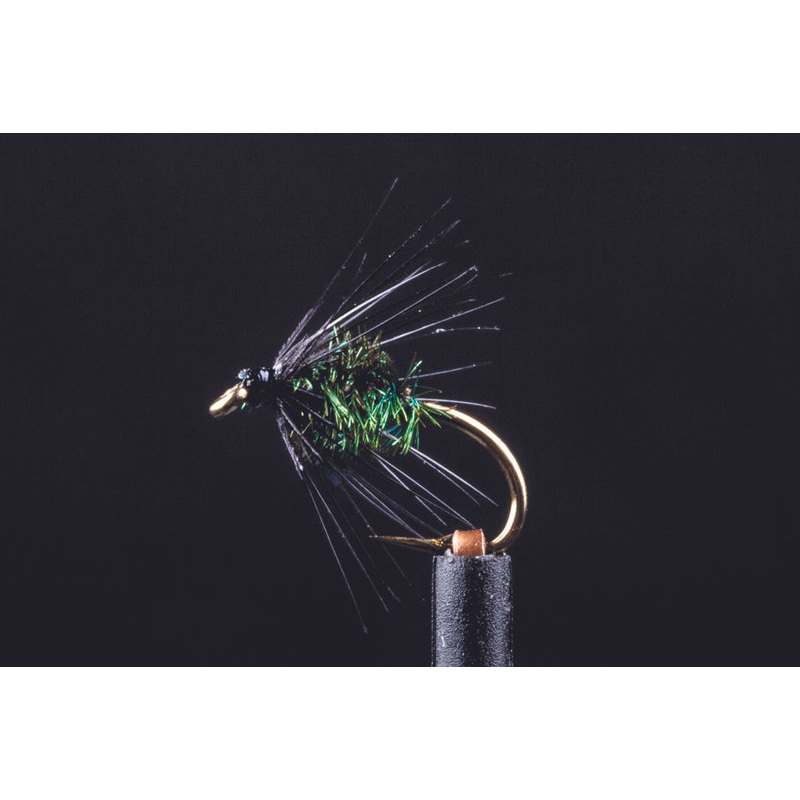 Wee Wet Black & Peacock Fishing Fly