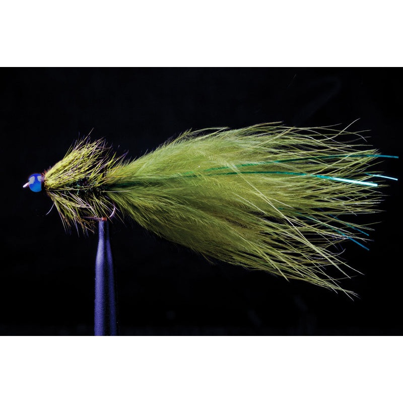 Belinda’s Bitch Slap Olive/Blue Fishing Fly
